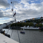View from Brunel's SS Great Britain of Clifton - Bristol 