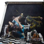 The Duel of Bristol by Conor Harrington - Street art