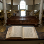 View from pulpit of John Wesleys New Room