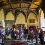 Visitors at Berkeley Castle