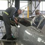 Battle of Britain Memorial Flight at RAF Coningsby - Fixing the planes