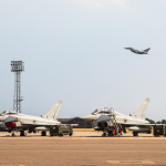 Battle of Britain Memorial Flight - Typhoon in flight