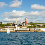 Plymouth Hoe from the water
