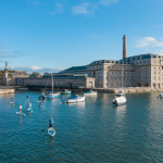 Royal William Yard stand up paddleboarding