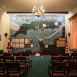 The Map room at Southwick House