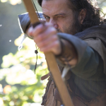 Robin Hood aka Ade Andrews @ Ezekial Bone in Sherwood Forest - credit Visit Nottinghamshire