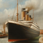Southamptons SeaCity Museum Titanic Painting